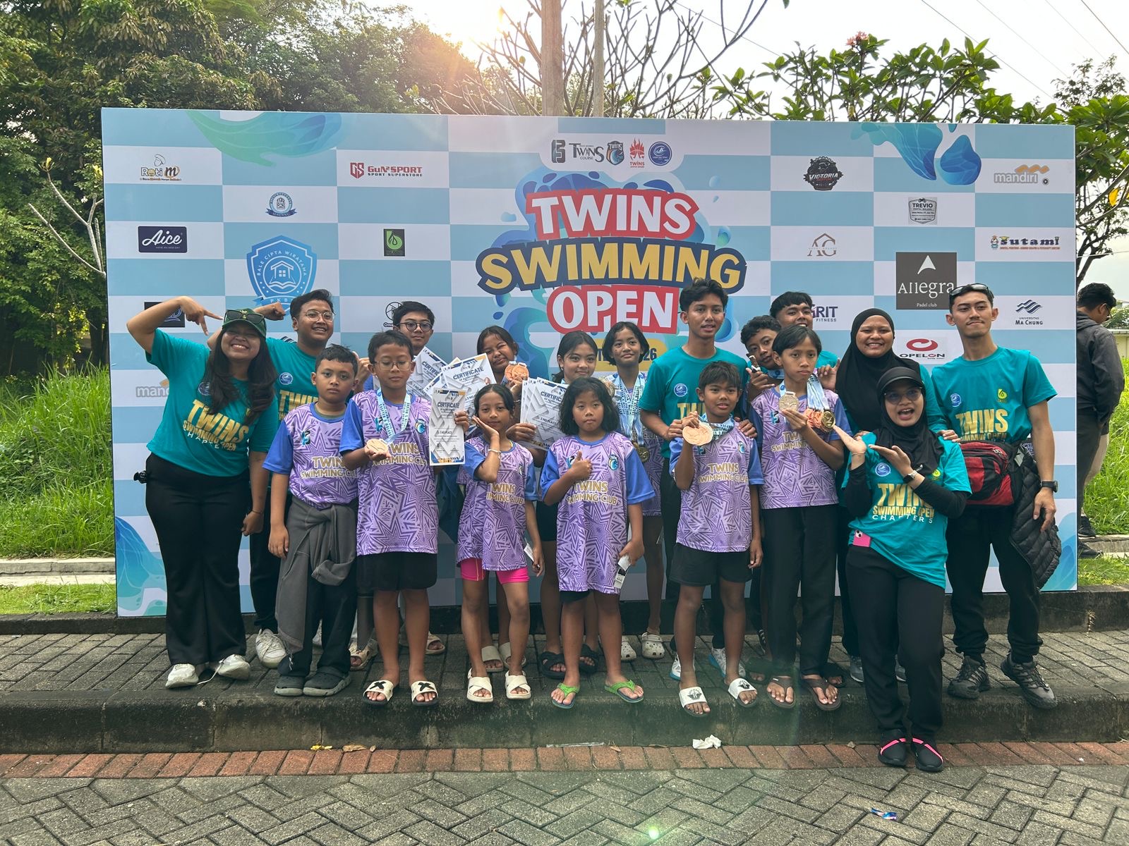 Twins Renang Gelar Twins Swimming Open Chapter 5, Lahirkan Bibit Perenang Muda Berbakat